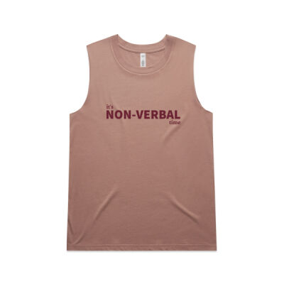 Women's Non-Verbal top Maroon Thumbnail