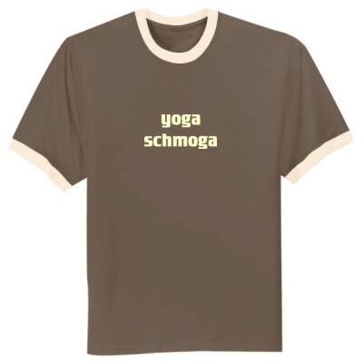 Yoga Schmoga UNISEX ringer Thumbnail